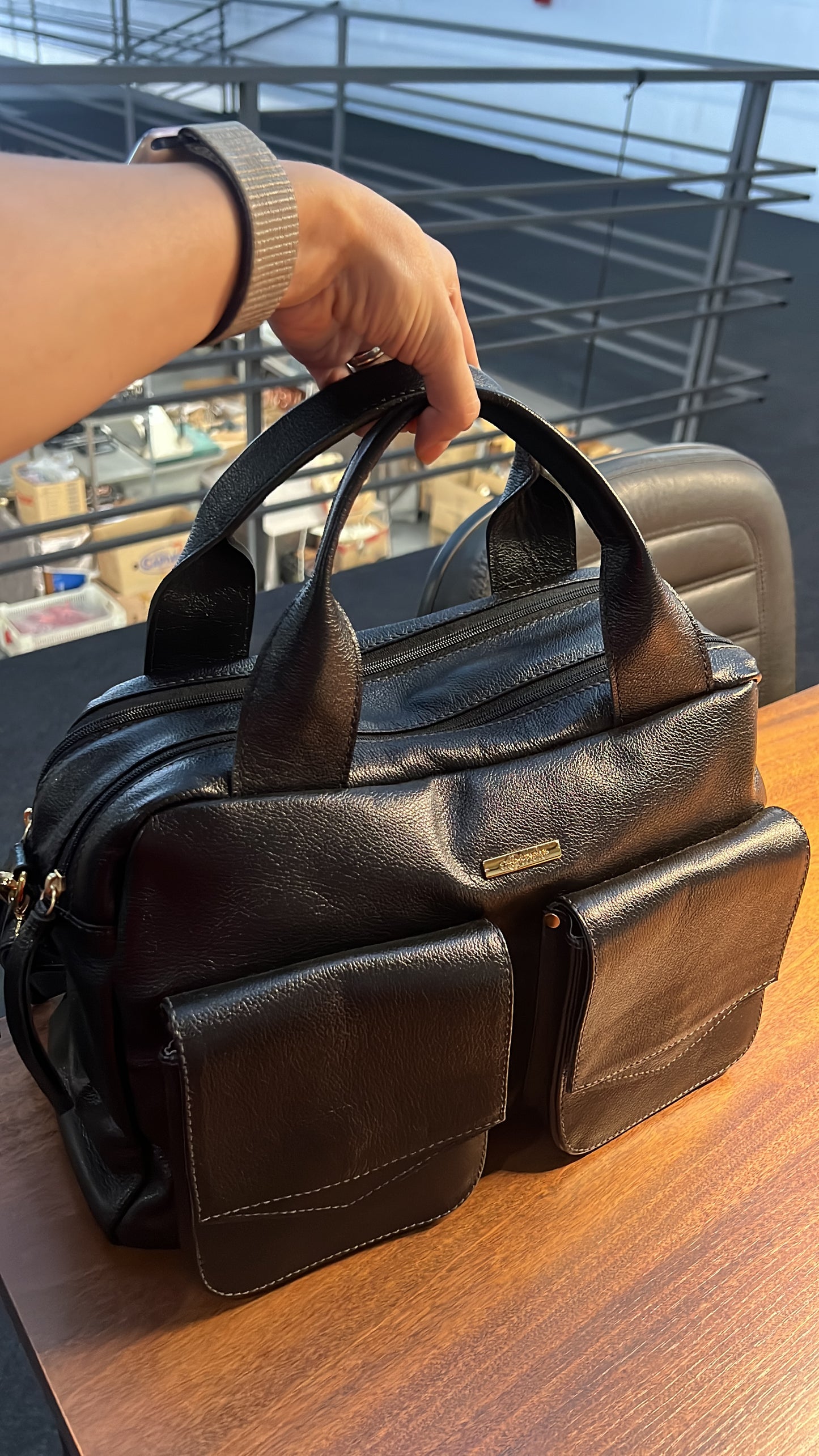 Bolsa Eva | Em couro legítimo premium
