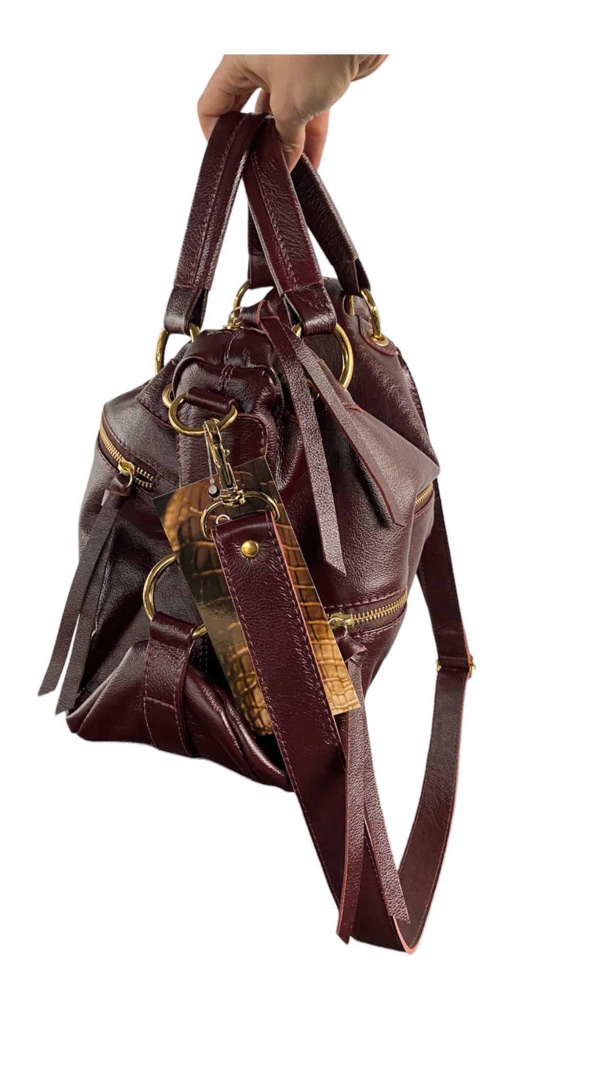 Bolsa Dani | Em couro legítimo premium