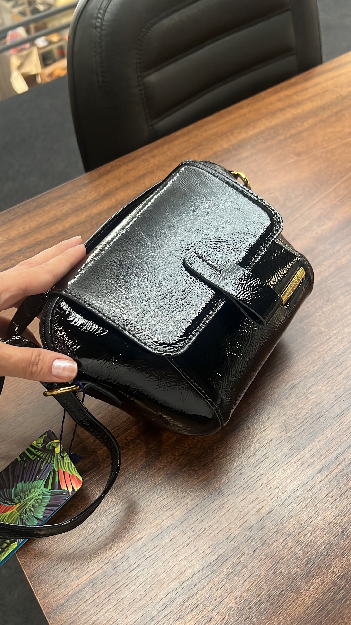 Bolsa Aline | Em couro legítimo premium
