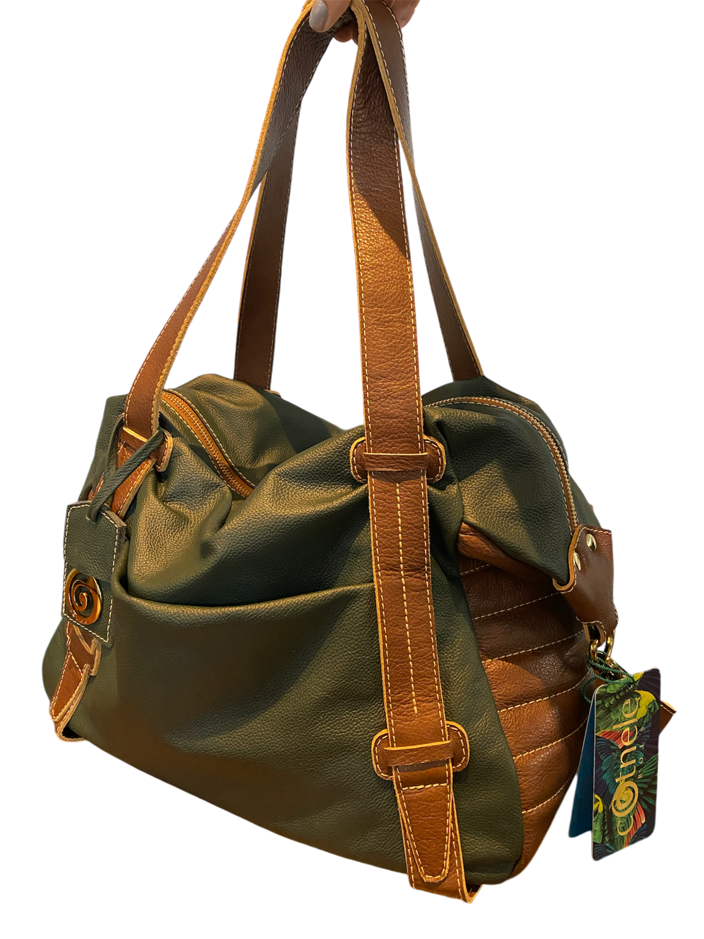 Bolsa Tonia | Em couro legítimo premium