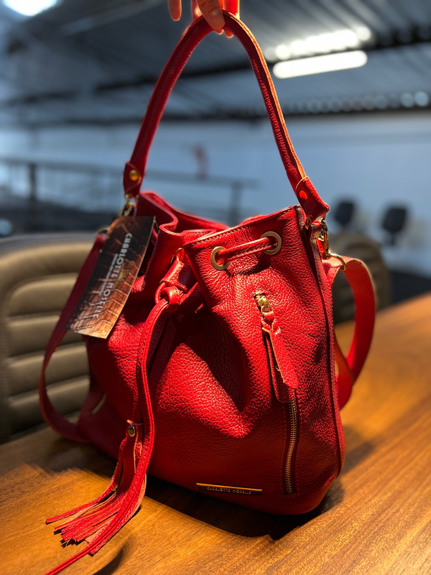 Bolsa Gisele | Em couro legítimo premium