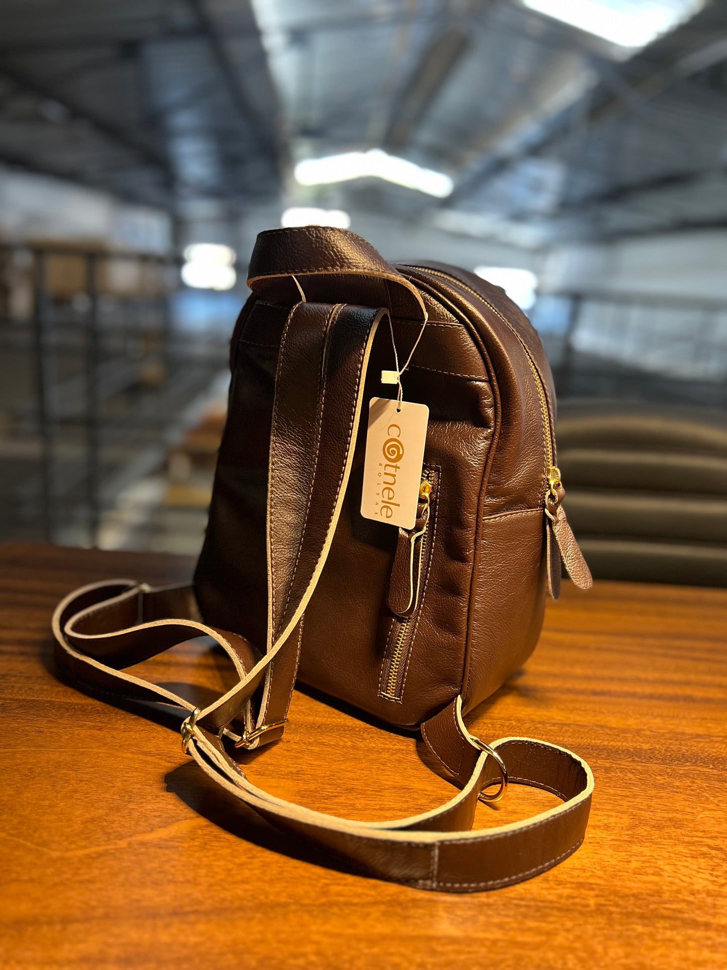 Mochila Maya | couro legítimo premium