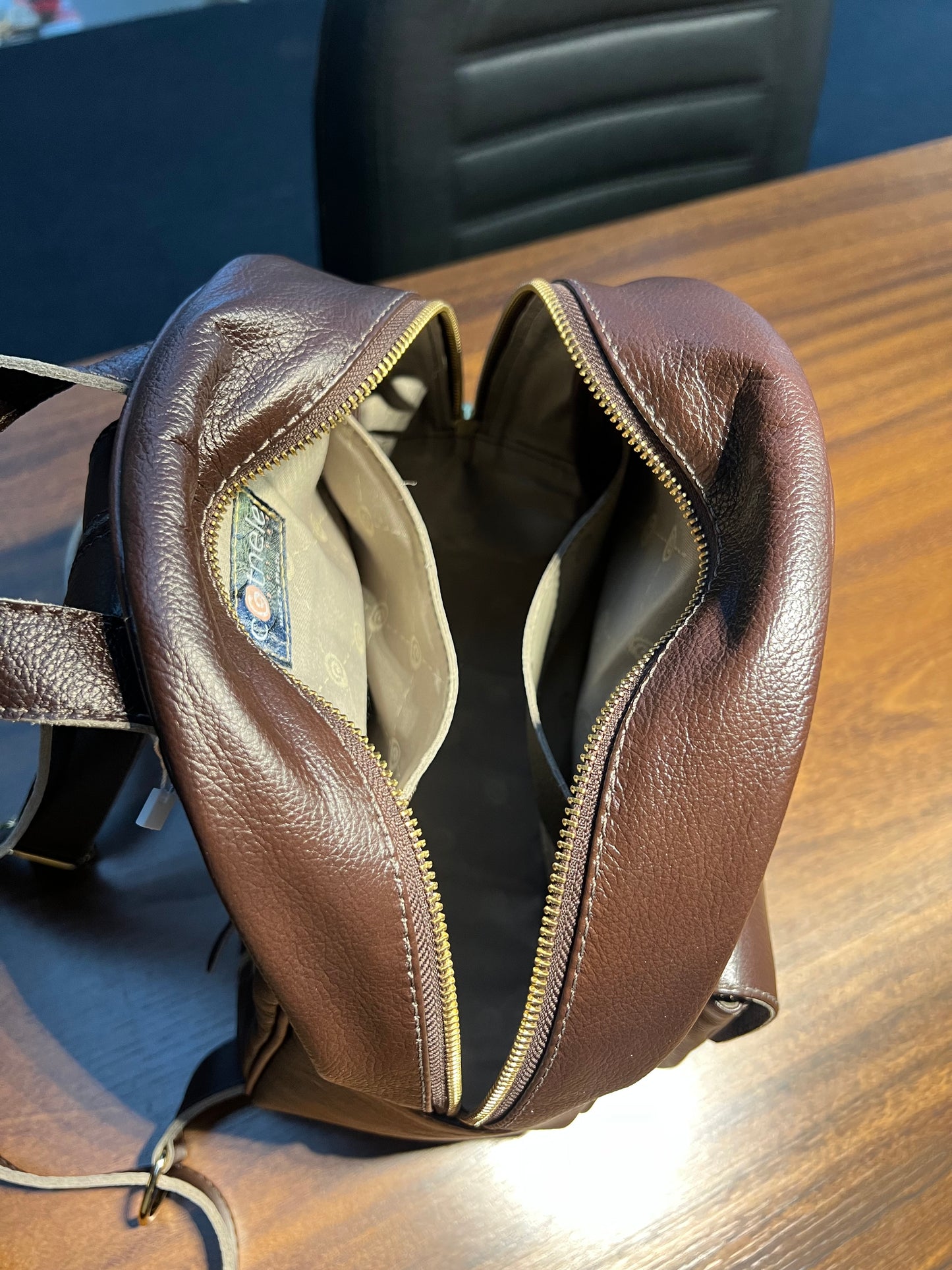 Mochila Maya | couro legítimo premium