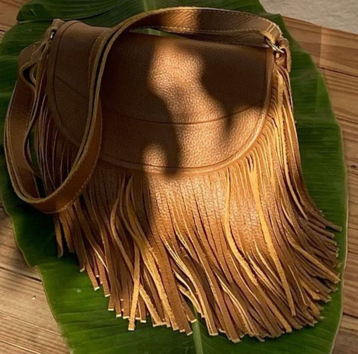 Bolsa Esmeralda | Em couro legítimo premium