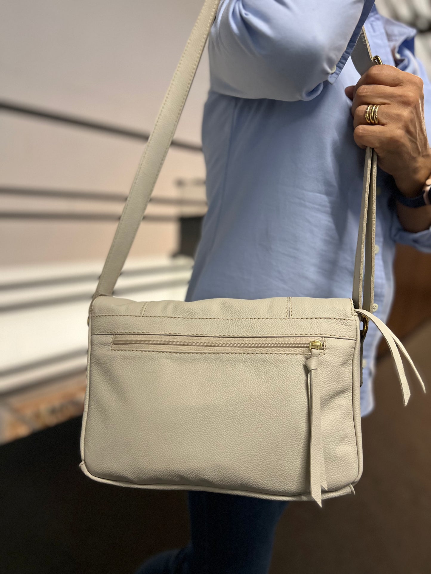 Bolsa Bárbara | Em couro legítimo premium