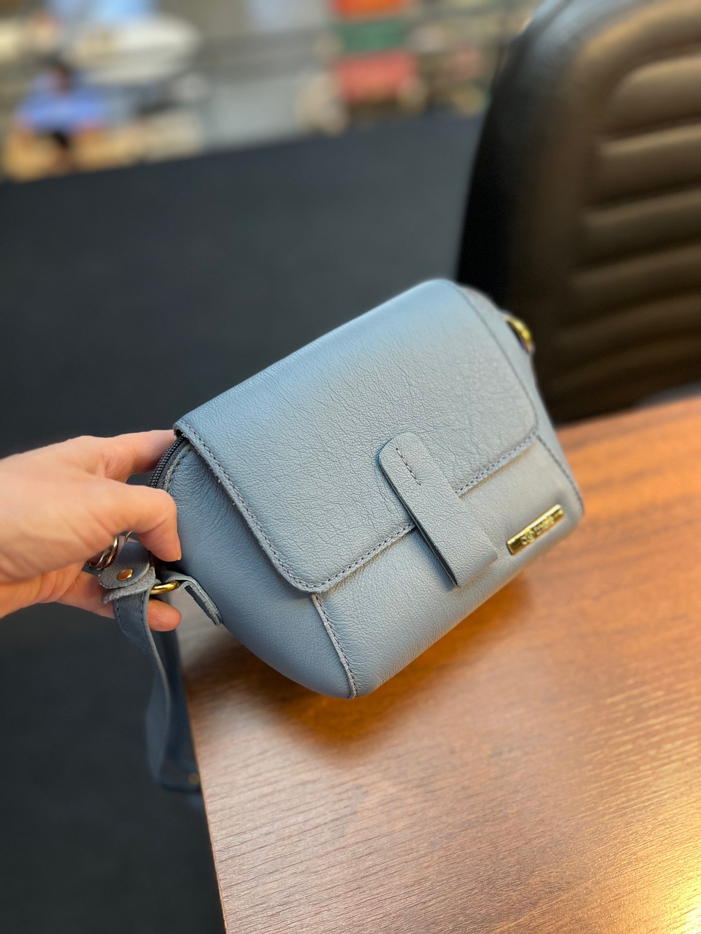 Bolsa Aline | Em couro legítimo premium