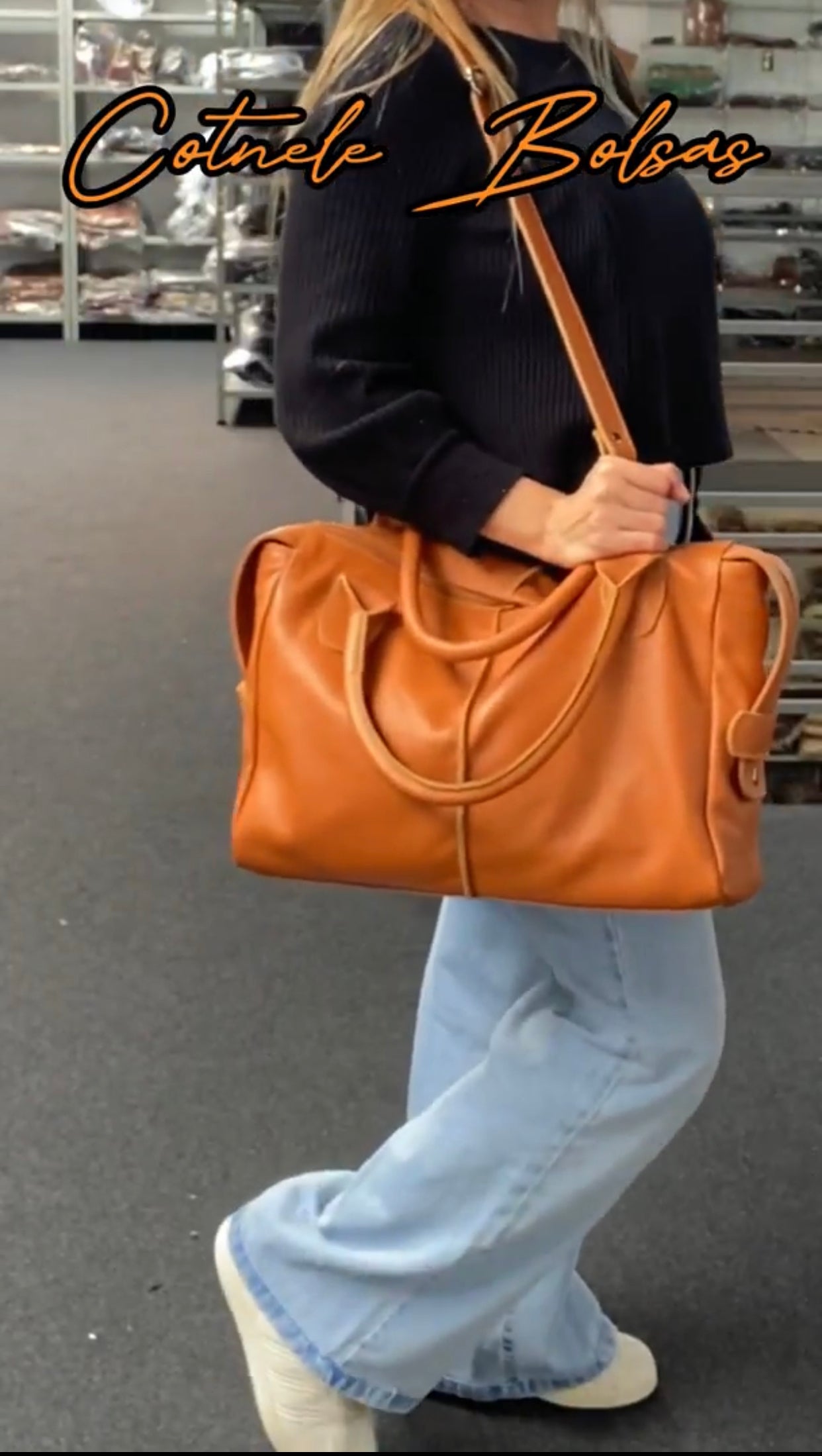 Bolsa Nathalia | Em couro legítimo premium