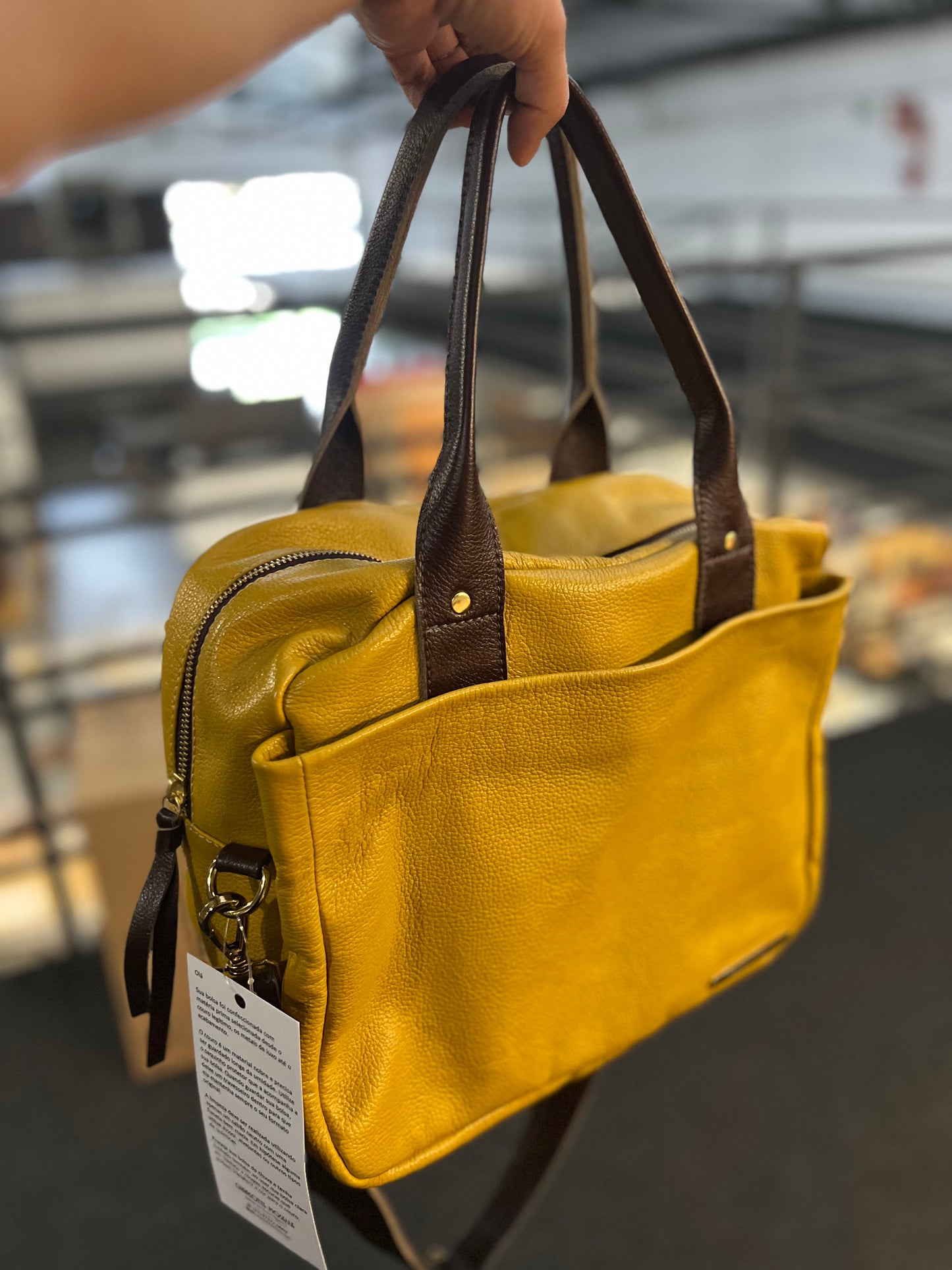 Bolsa Giovana | Em couro legítimo premium