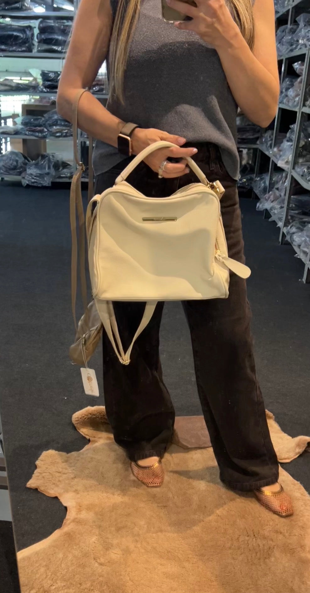 Bolsa Clarice | Em couro legítimo premium