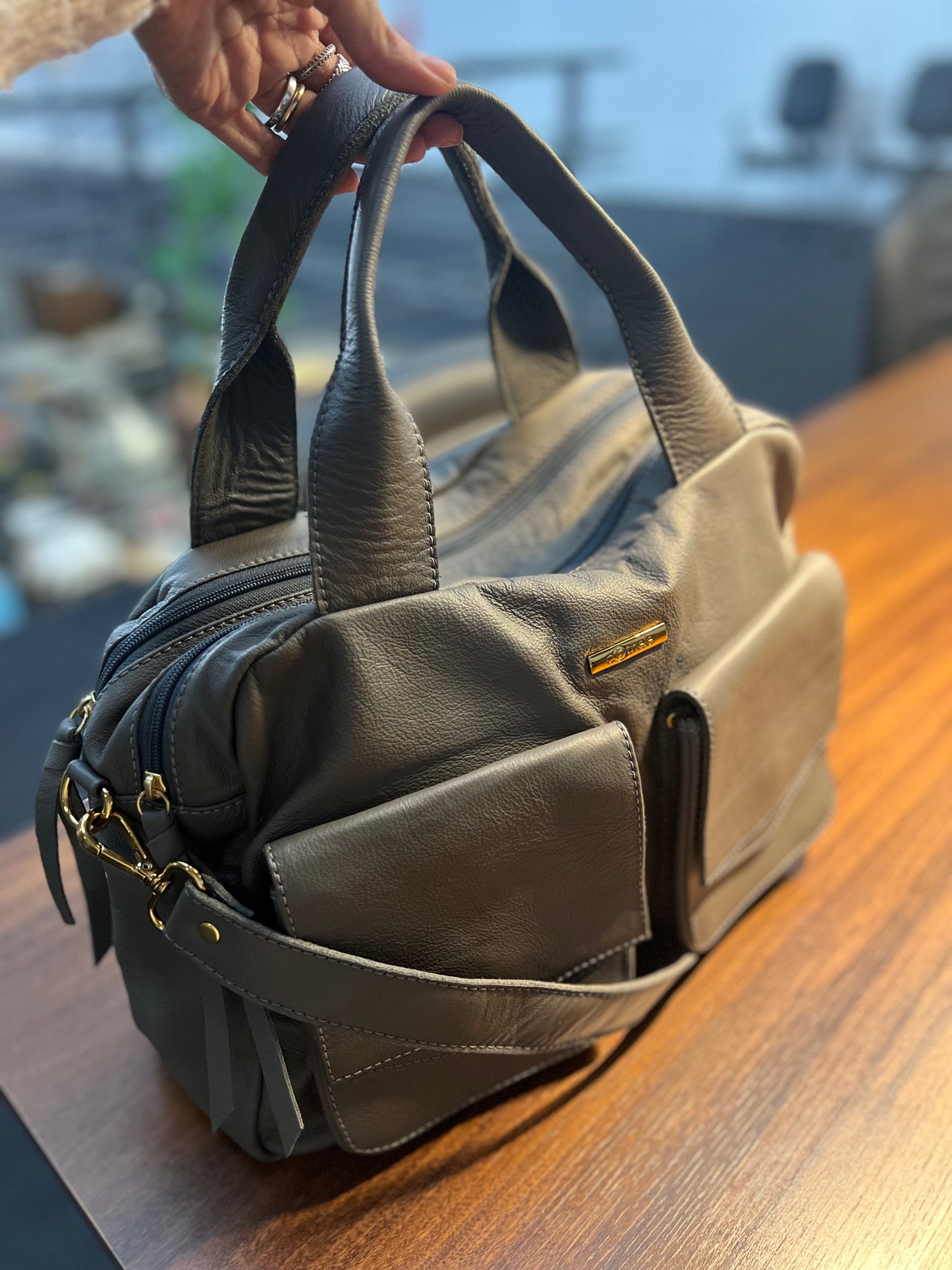 Bolsa Eva | Em couro legítimo premium
