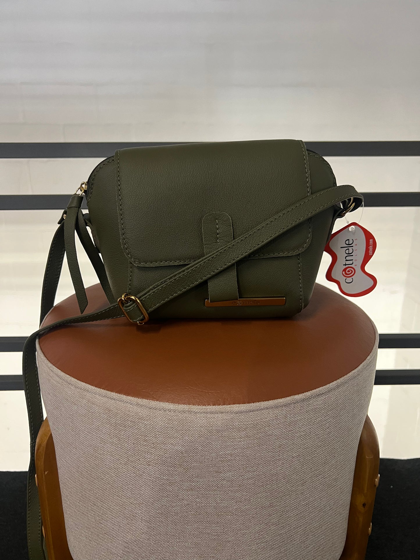 Bolsa Aline | Em couro legítimo premium