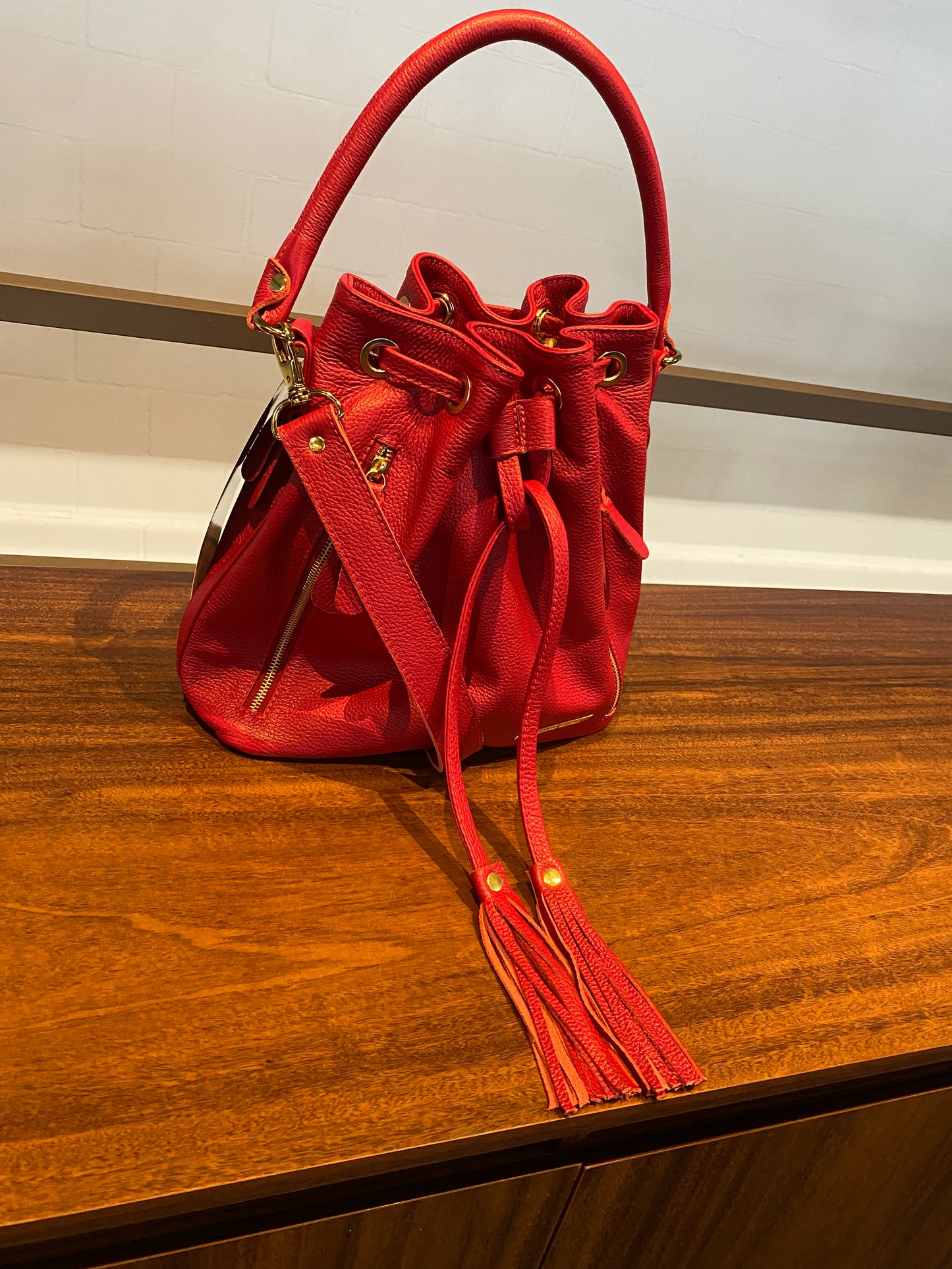 Bolsa Gisele | Em couro legítimo premium