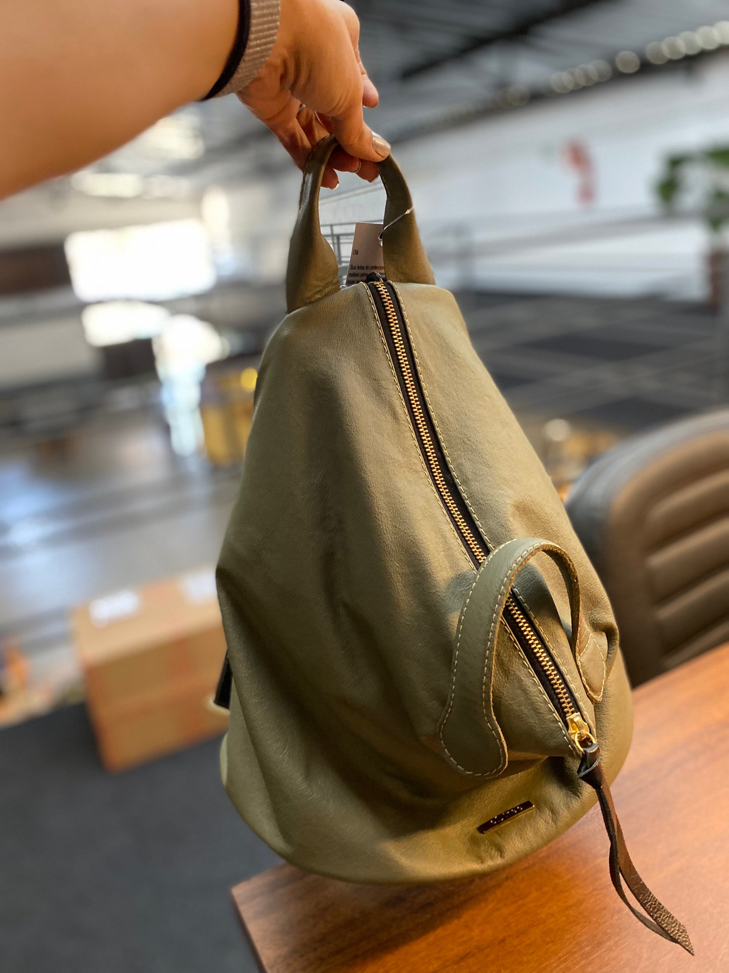 Mochila Maitê | Em couro legítimo premium