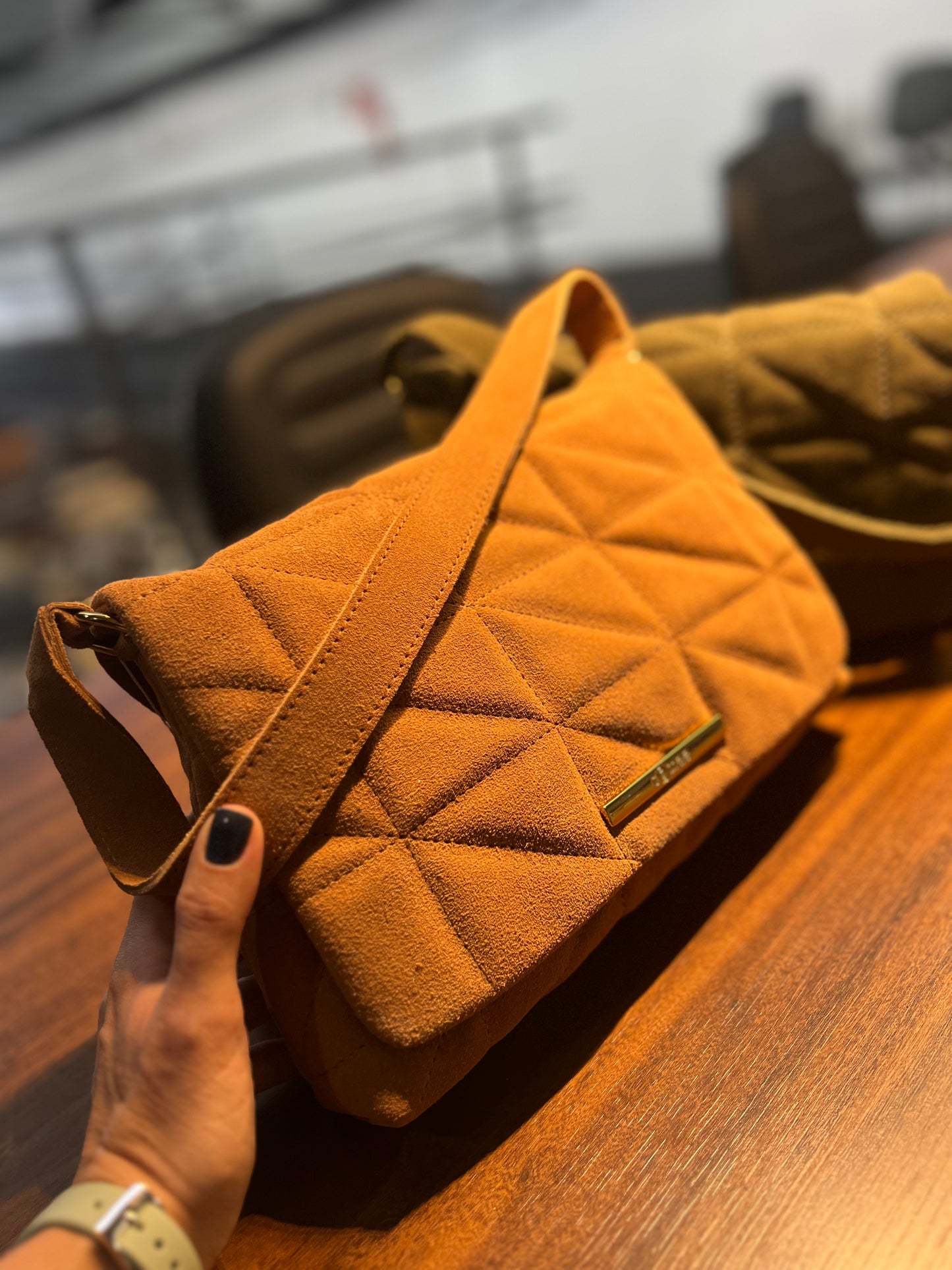 Bolsa Liz | Em couro legítimo premium