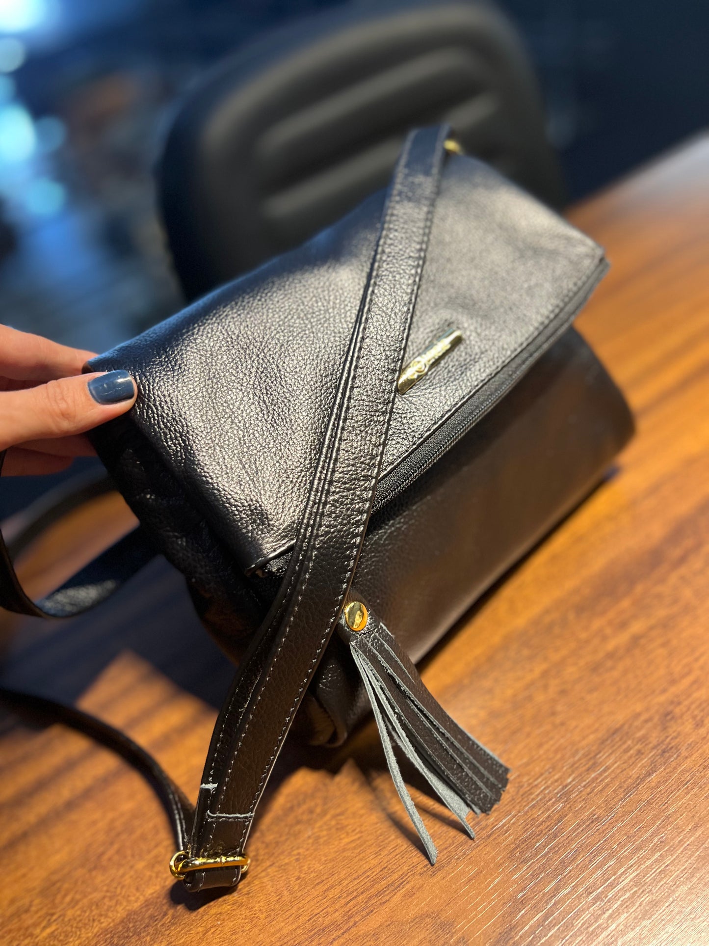 Bolsa Marisa | Em couro legítimo premium