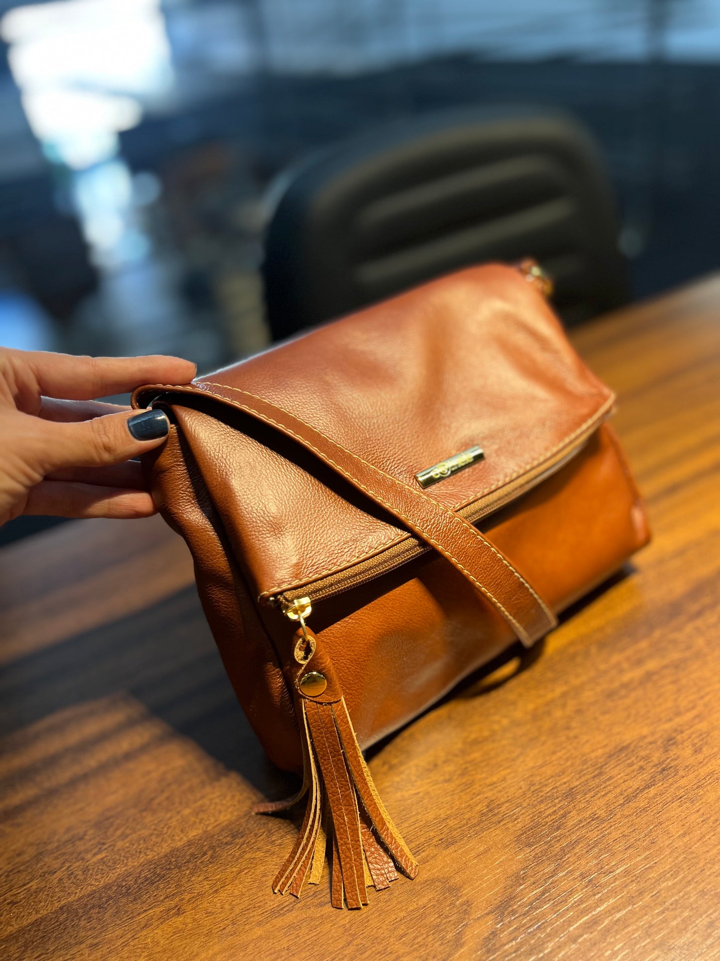 Bolsa Marisa | Em couro legítimo premium