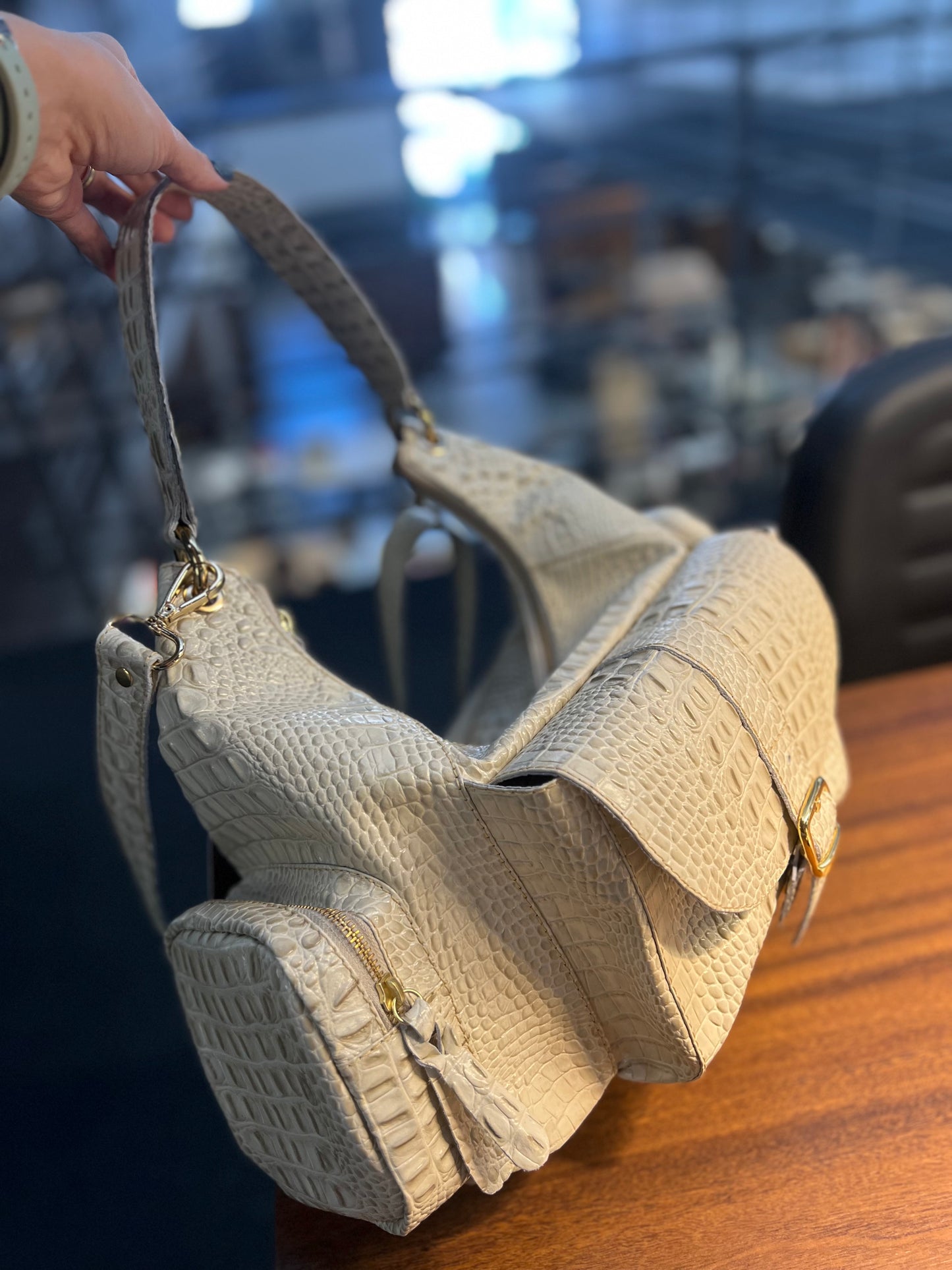 Bolsa Malu | Em couro legítimo premium