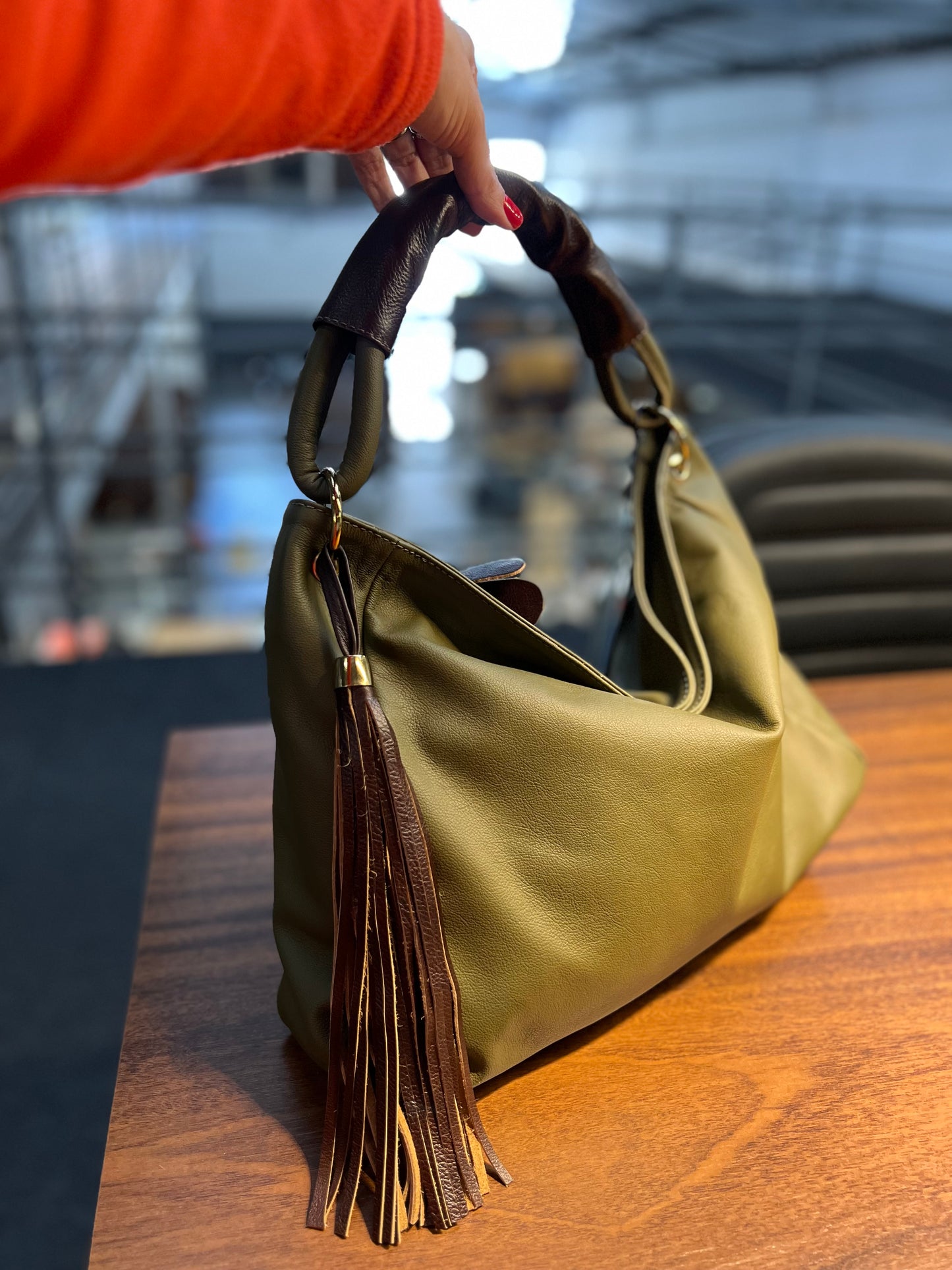 Bolsa Anita | Em couro legítimo premium