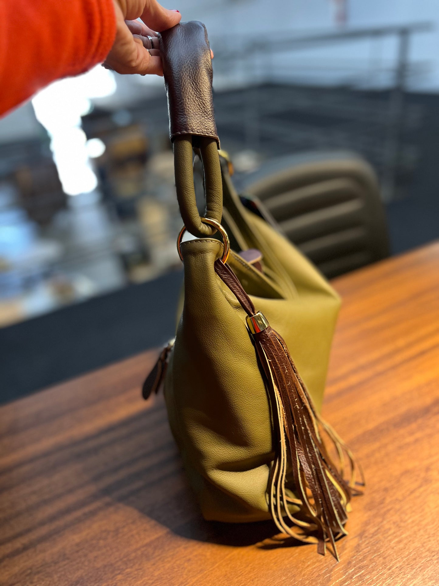 Bolsa Anita | Em couro legítimo premium