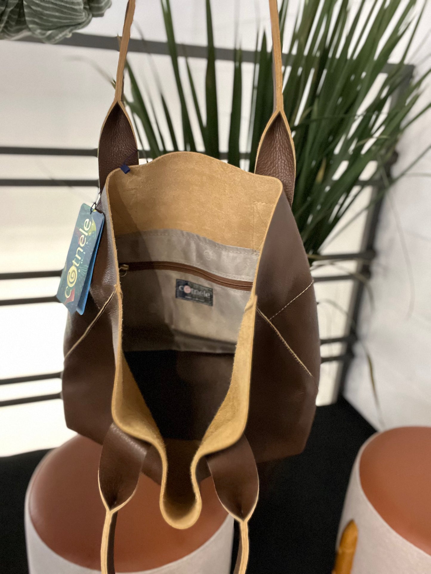 Sacola Tereza | Em couro legítimo premium