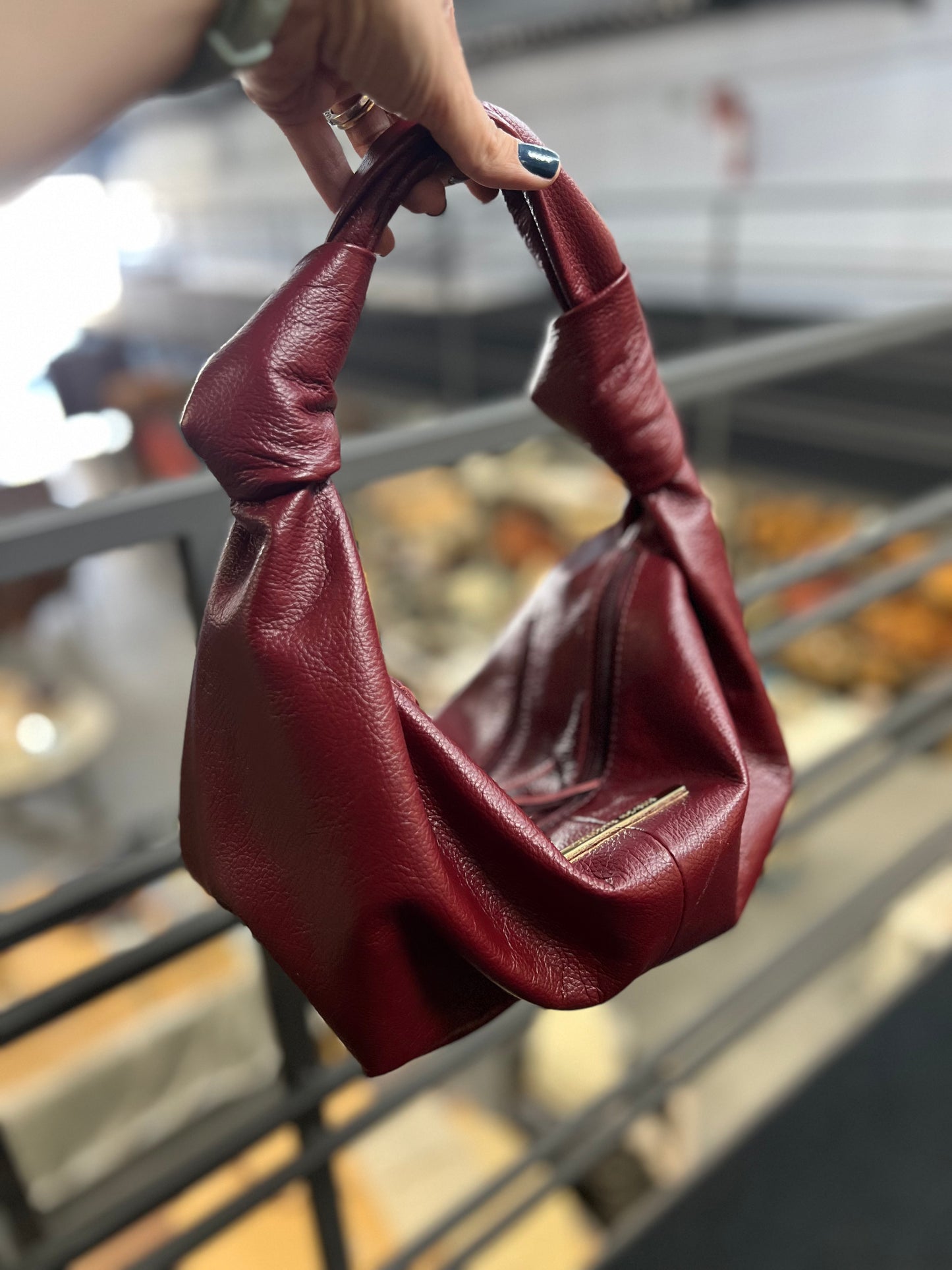 Bolsa Yasmim | Em couro legítimo premium