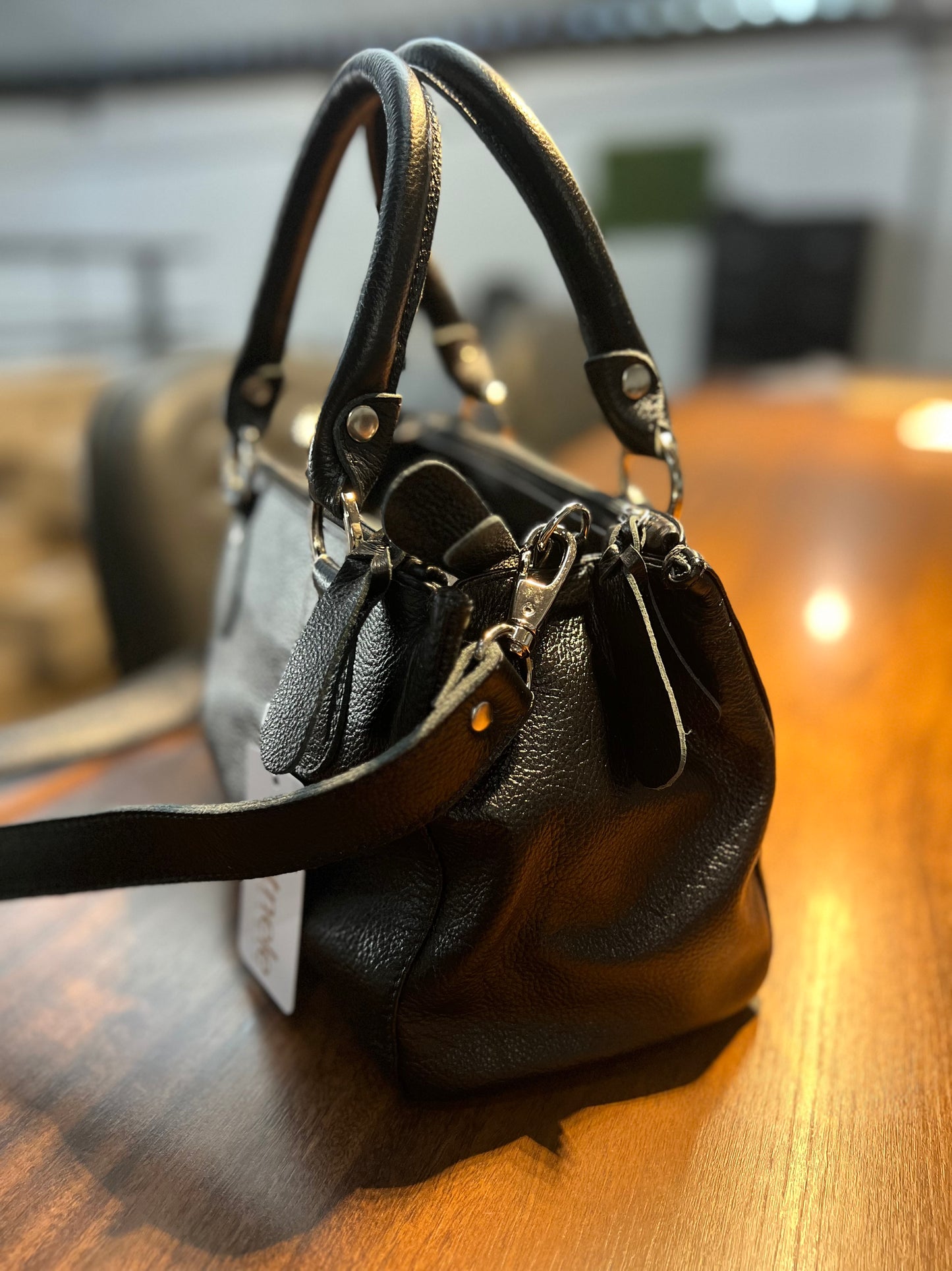 Bolsa Elen | Em couro legítimo premium