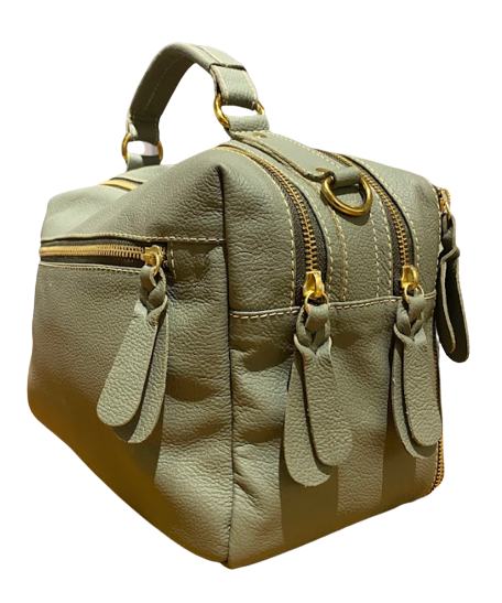 Bolsa Virgínia | Em couro legítimo premium
