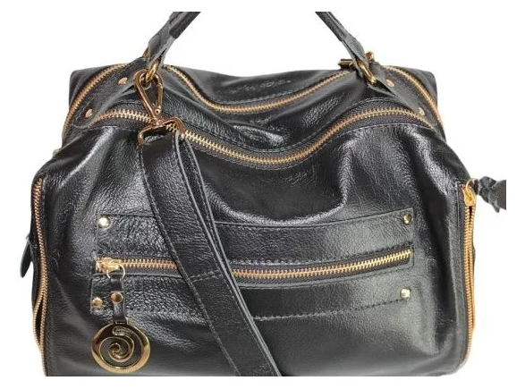 Bolsa Virgínia | Em couro legítimo premium