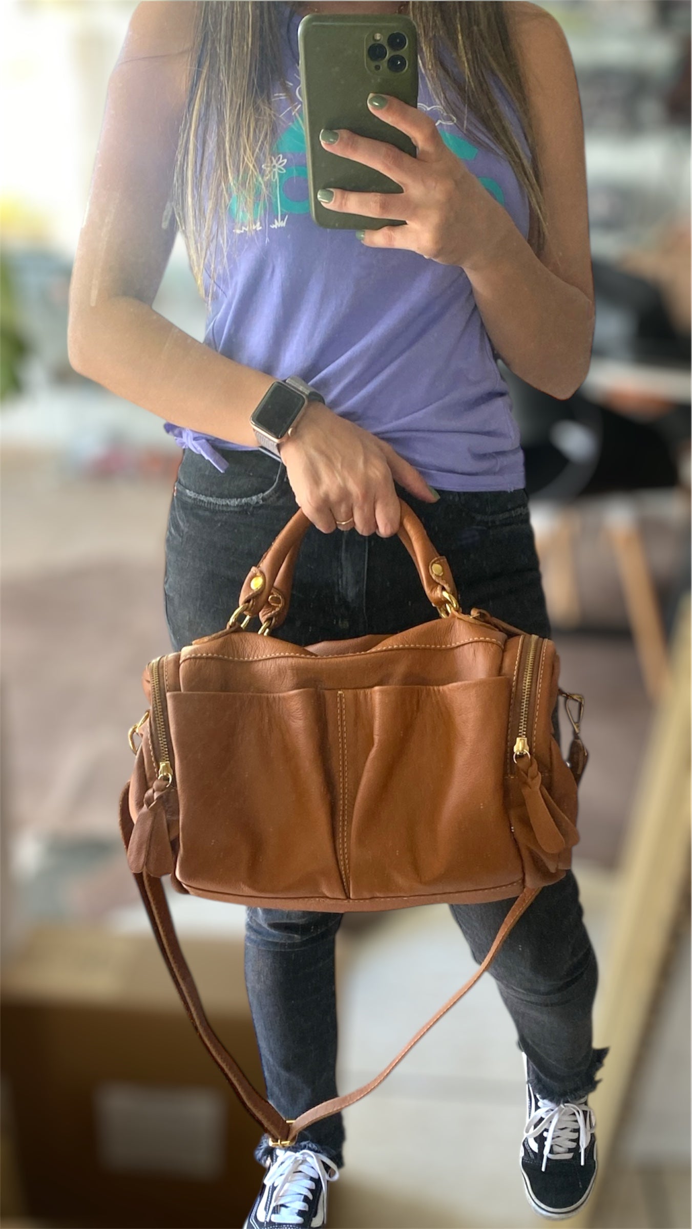 Bolsa Dara | Em couro legítimo premium