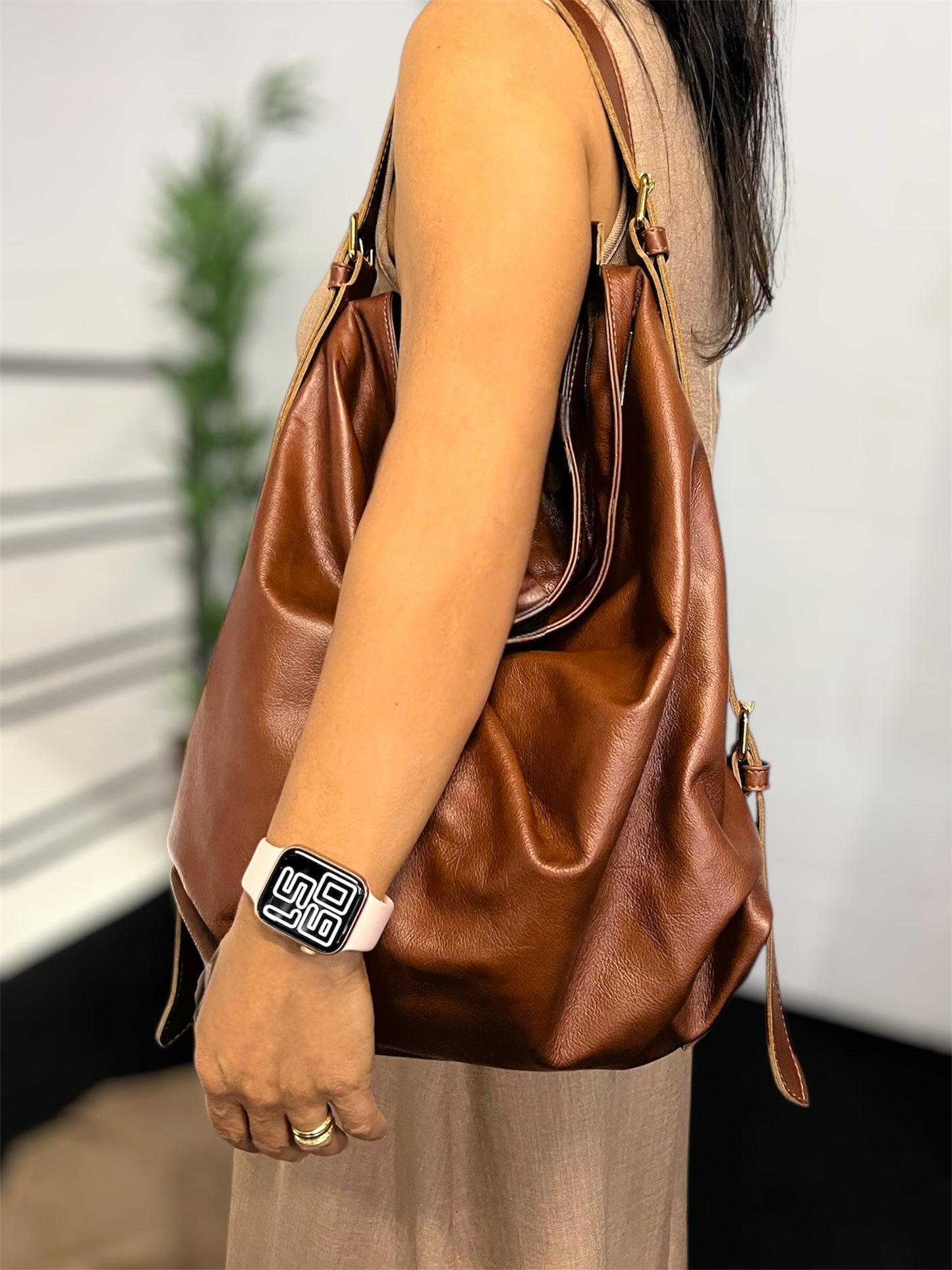 Bolsa Ágda | Em couro legítimo premium