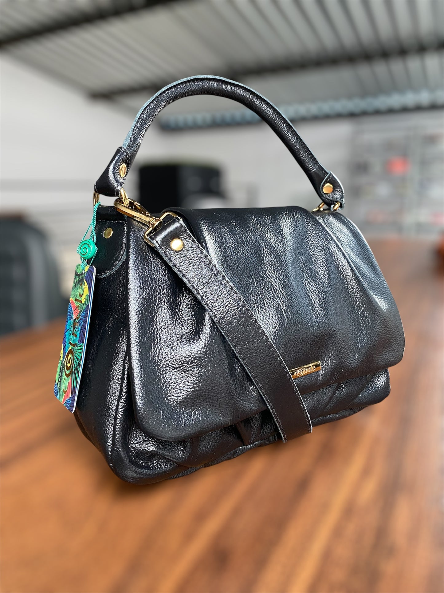 Bolsa Claudia | Em couro legítimo premium
