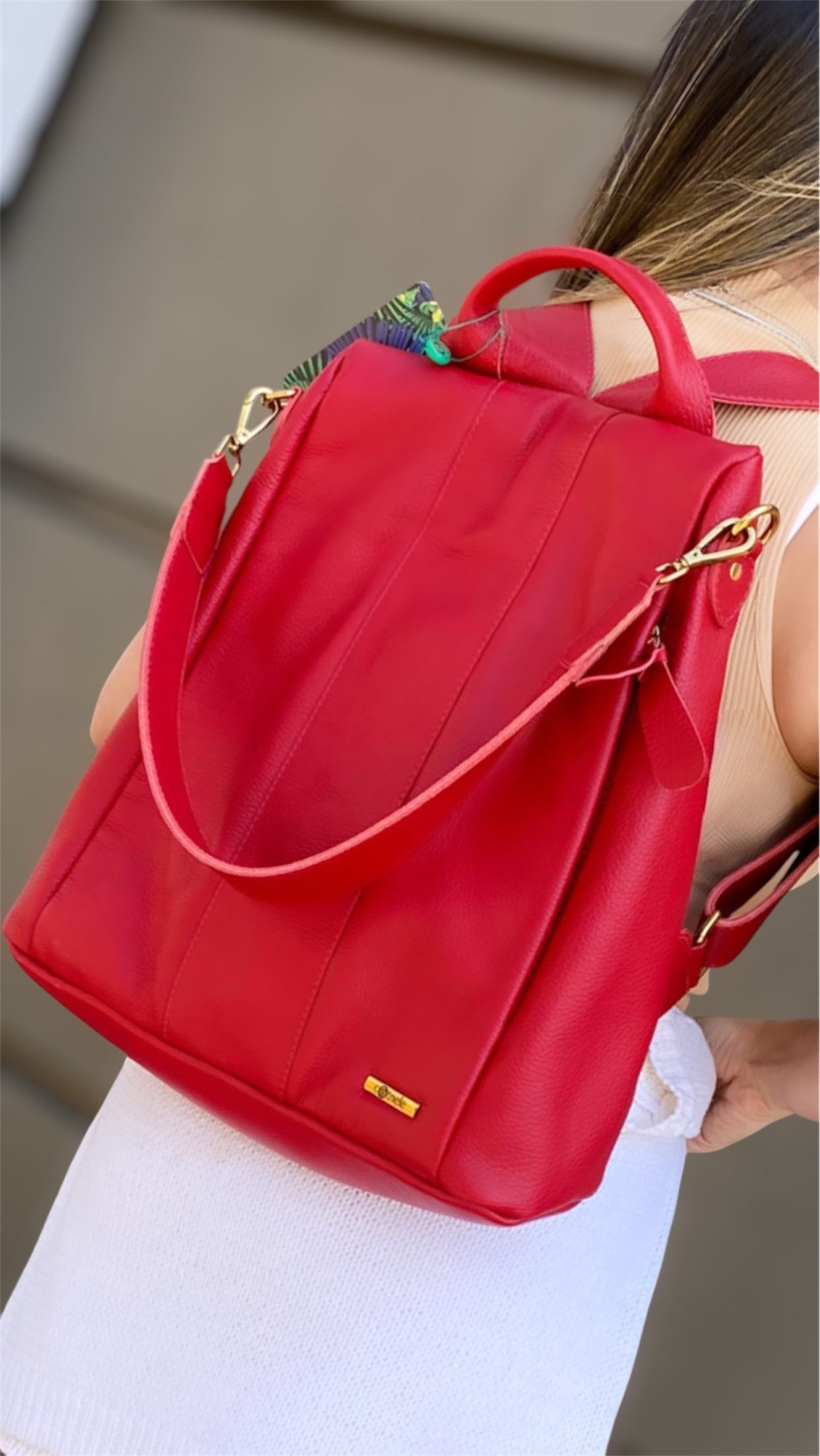 Mochila Pietra | Em couro legítimo premium