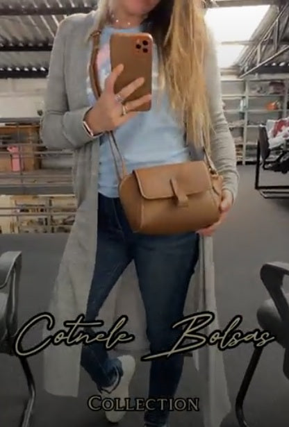 Bolsa Aline | Em couro legítimo premium