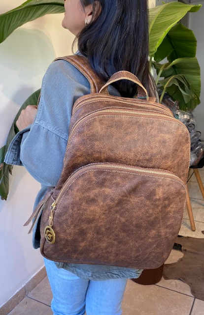 Mochila Tamires | Em couro legítimo premium