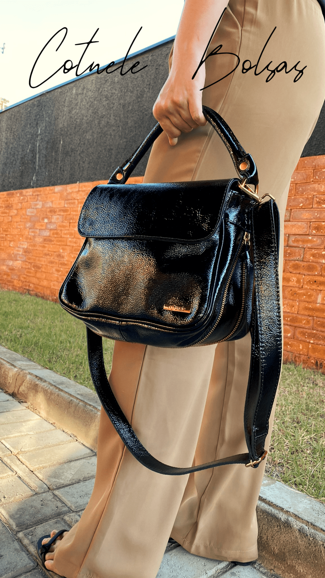 Bolsa Valentina | Em couro legítimo premium