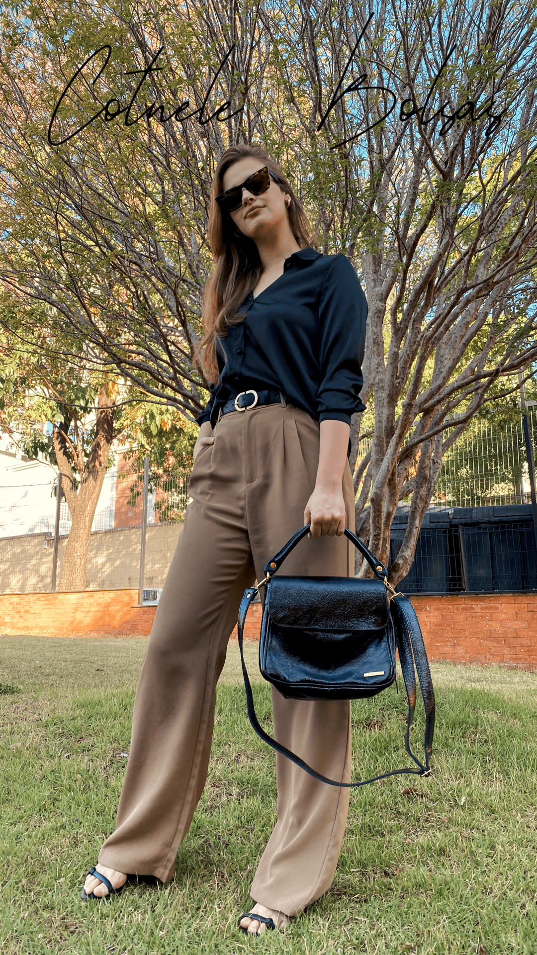 Bolsa Valentina | Em couro legítimo premium