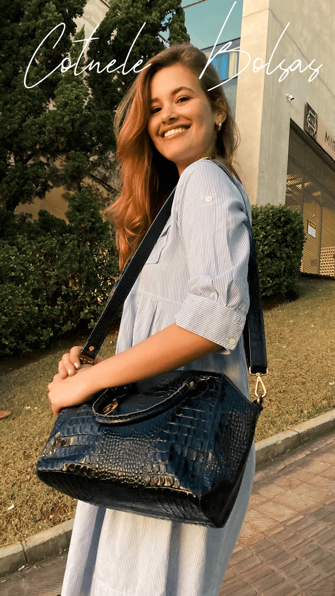 Bolsa Priscila | Em couro legítimo premium
