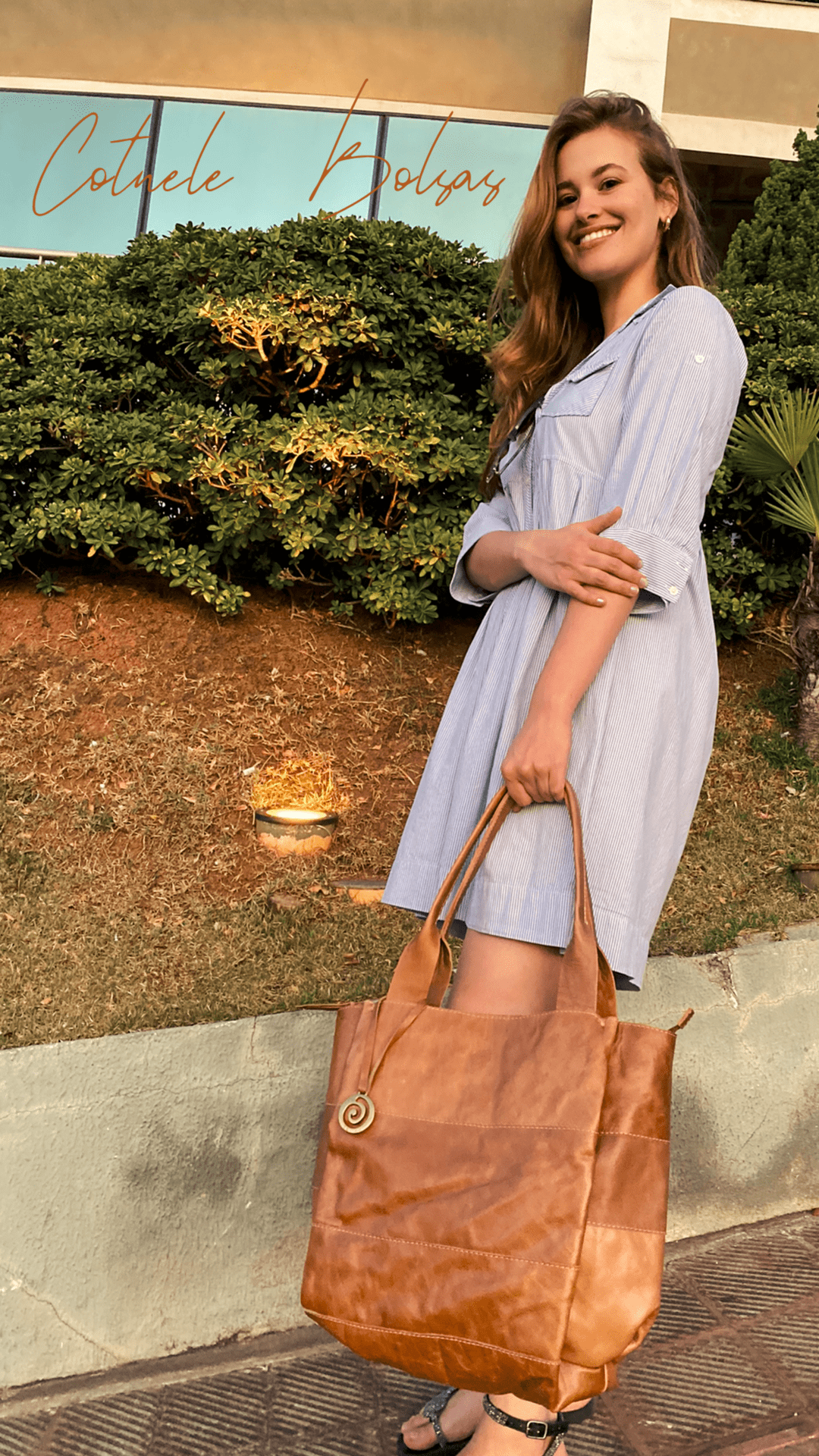 Bolsa Chica | Em couro legítimo premium