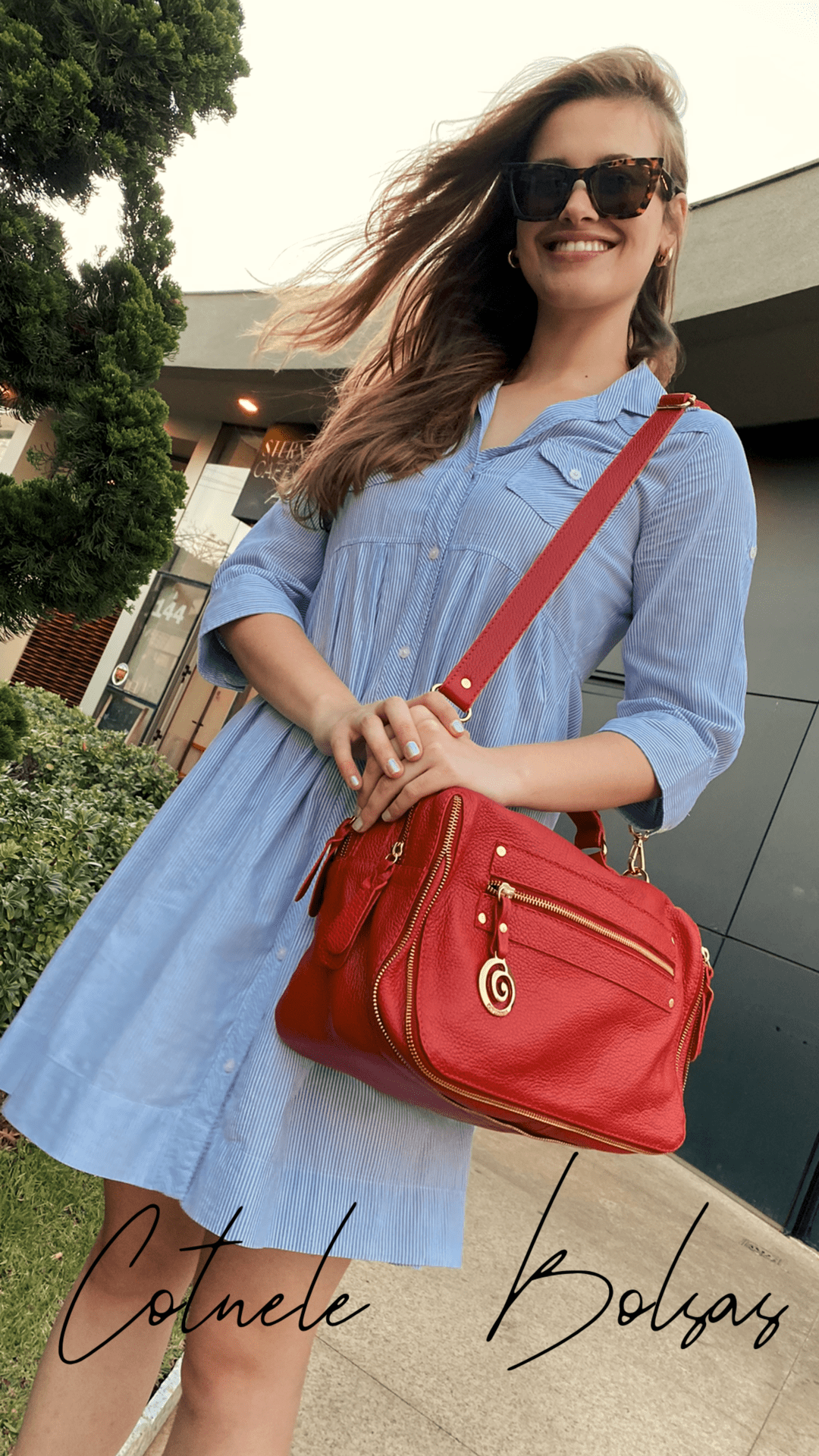 Bolsa Virgínia | Em couro legítimo premium
