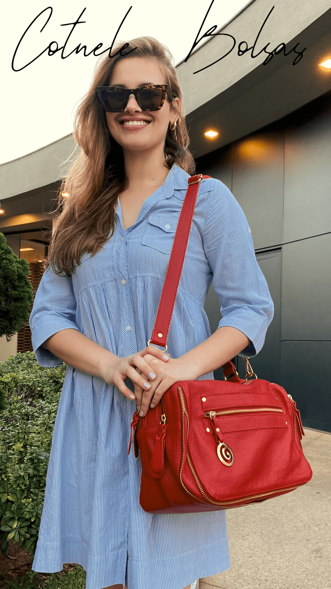 Bolsa Virgínia | Em couro legítimo premium