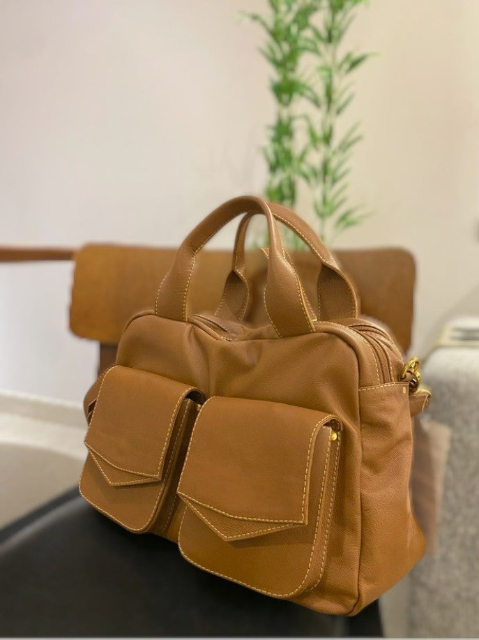 Bolsa Eva | Em couro legítimo premium