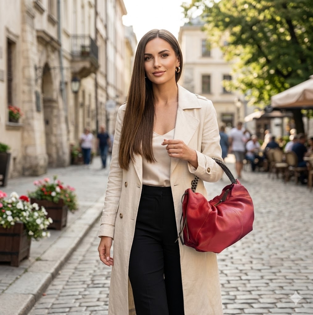 Bolsa Vanessa | Em couro legítimo premium