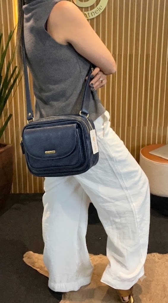 Bolsa Micaela | Em couro legítimo premium