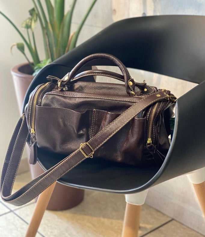 Bolsa Dara | Em couro legítimo premium