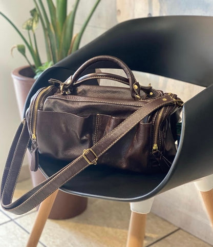 Bolsa Dara | Em couro legítimo premium