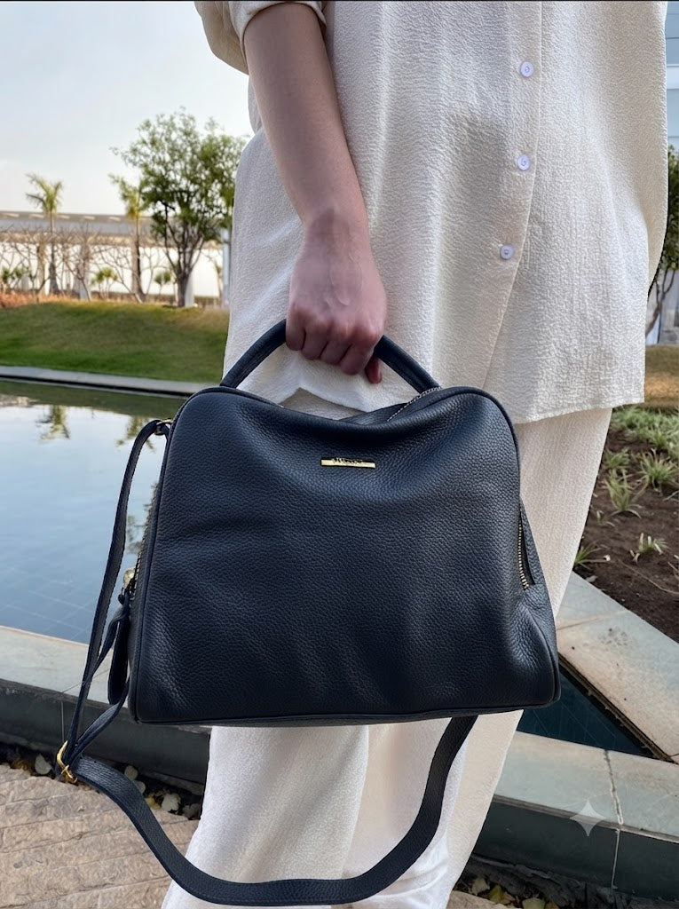 Bolsa Clarice | Em couro legítimo premium