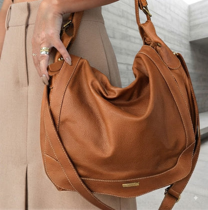 Bolsa Zoe | Em couro legítimo premium