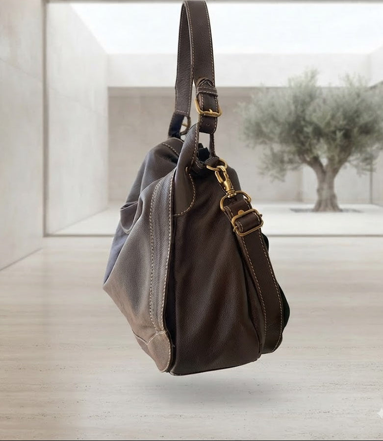 Bolsa Zoe | Em couro legítimo premium