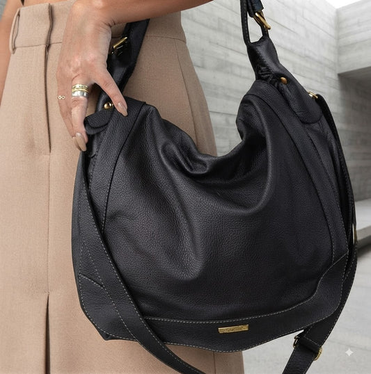 Bolsa Zoe | Em couro legítimo premium