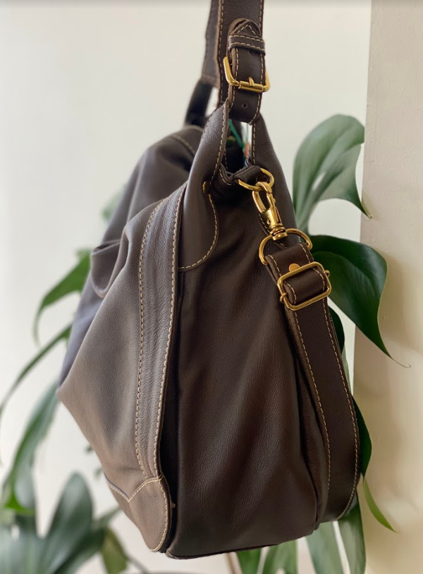 Bolsa Zoe | Em couro legítimo premium